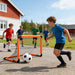 Portable Foldable Football Goal Set with Ball and Pump for Kids' Garden Play