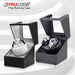 PU Watch Winder for Automatic Watches — 1 or 2 Watch Options, Two Rotation Modes