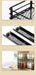 2-Tier Pull-Out Steel Spice Rack – Heavy-Duty Dual-Slide Cabinet Organiser