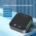 4x Omnidirectional Microphones Wireless Conference Speakerphone — USB & Bluetooth for PC/Laptop