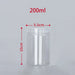 30 Clear Food-Grade PET Storage Jars with Lids – Assorted Sizes