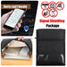 RFID Blocking Faraday Pouch – Anti‑Tracking Phone, Card & Key Shield, Large Wallet Case, Black