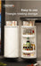 Rotating Adjustable Multi‑Tier Kitchen Corner Shelf – PP Spice & Bottle Organiser