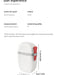 Portable Sealed Soap Box – Waterproof Travel Soap Dish with Draining Design, White 8×5×11cm