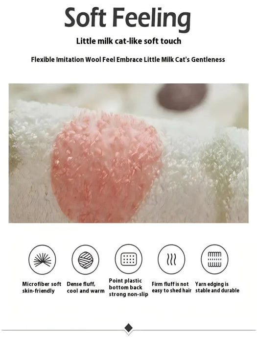 VIKAMA Ultra-Soft Frog Bath Mat – Absorbent, Non-Slip Bathroom Rug