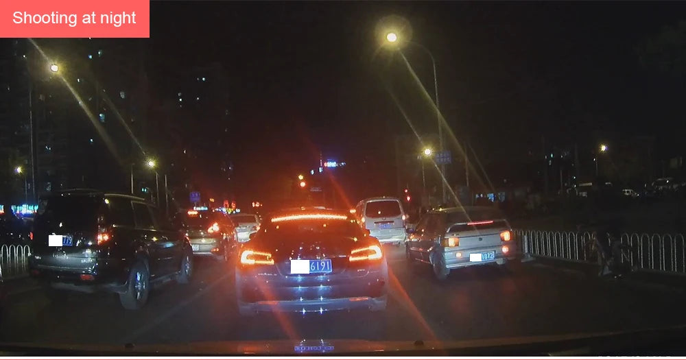 1080P Car Dash Cam — 2/3‑Channel Front, Inside & Optional Rear Camera with Night Vision