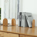 Nature Bamboo Desktop Bookends – Bamboo Book Stand (S & L)