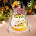 Transparent Acrylic Cake Stand — Round Cupcake & Dessert Display, Party Holder