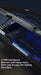 RGB Laptop Cooling Pad for 12–18 inch Laptops — 8 Fans, 3500 RPM, LCD Speed Control, 2 USB Ports
