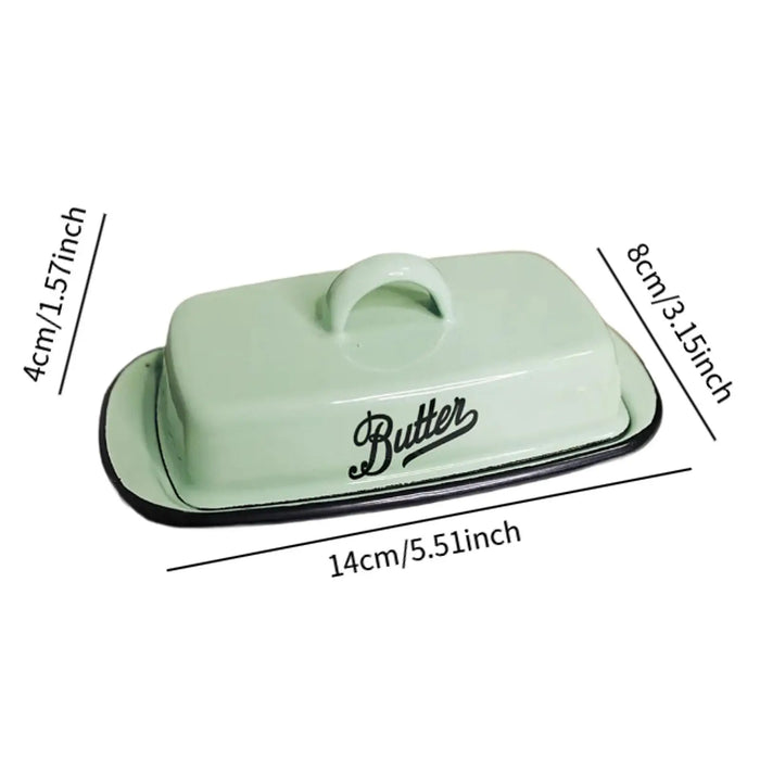 Ceramic Butter Dish with Sealed Lid for Kitchen Storage