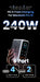 240W GaN Desktop Charger — 6‑Port (4×USB‑C, 2×USB‑A), 140W PD3.1 & PPS