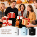 Ceramic Butter Jar with Lid & Cup — Western-Style Butter and Cheese Storage