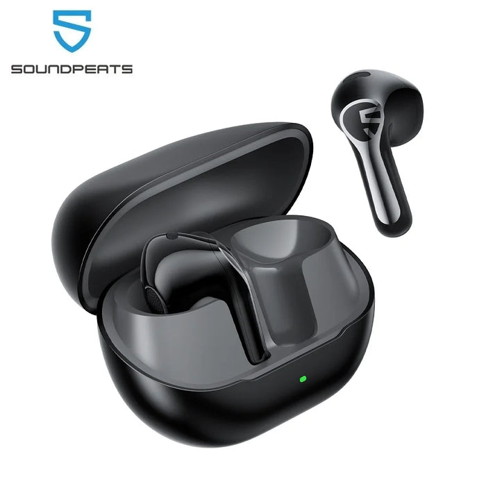 SOUNDPEATS Air6 HS Wireless Earbuds — Bluetooth 6.0, 13mm Driver, LDAC Hi‑Res, 45‑hour Playtime