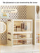 Foldable Transparent Drawer Cosmetic Organiser — Dustproof Multi‑Layer Makeup Storage