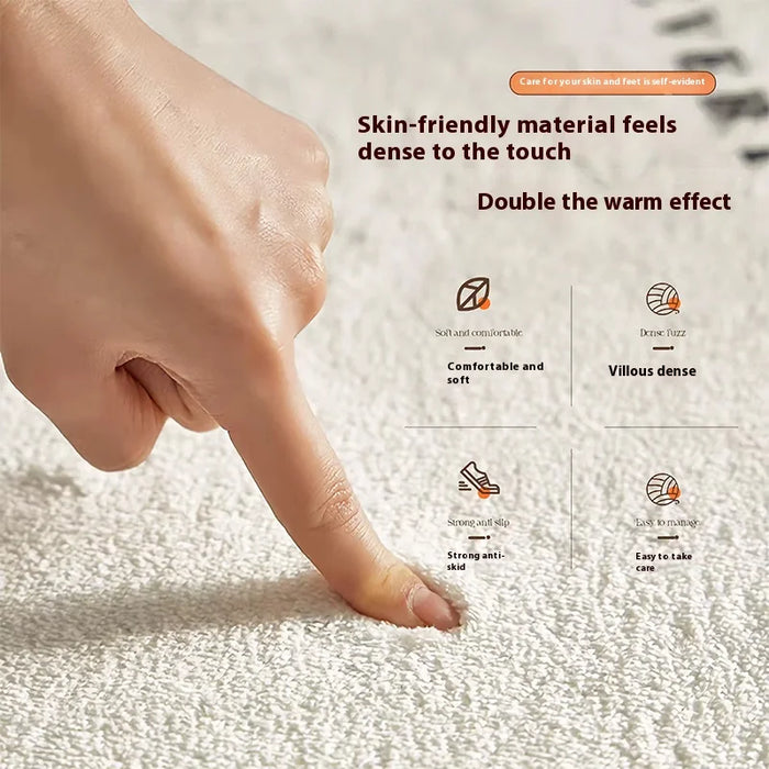 VIKAMA Ultra-Soft Frog Bath Mat – Absorbent, Non-Slip Bathroom Rug