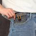 Faraday Car Key Signal-Blocking Case — RFID Privacy Pouch, 17 x 9.5 cm