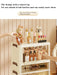 Foldable Transparent Drawer Cosmetic Organiser — Dustproof Multi‑Layer Makeup Storage