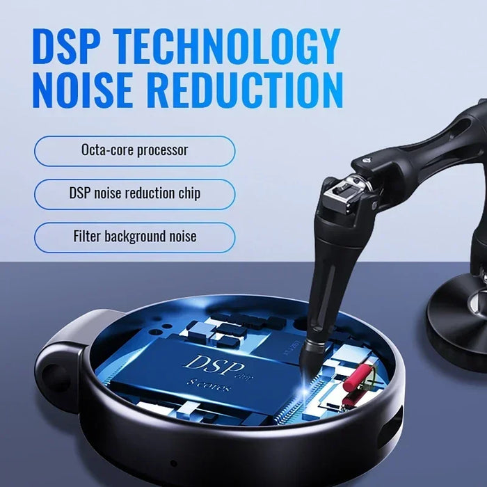 32GB Keychain Voice Recorder — Mini Digital Dictaphone, MP3 Player with Noise Reduction