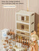 Foldable Transparent Drawer Cosmetic Organiser — Dustproof Multi‑Layer Makeup Storage