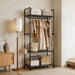Multi‑functional Coat Rack — Space‑saving Hanger with Multi-layer Storage Shelf
