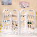 Screen Jewellery Display Rack – Plastic Earring & Jewellery Stand, 28×10cm
