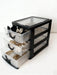 4-layer Transparent Jewellery Storage Box with Rhinestone Detail