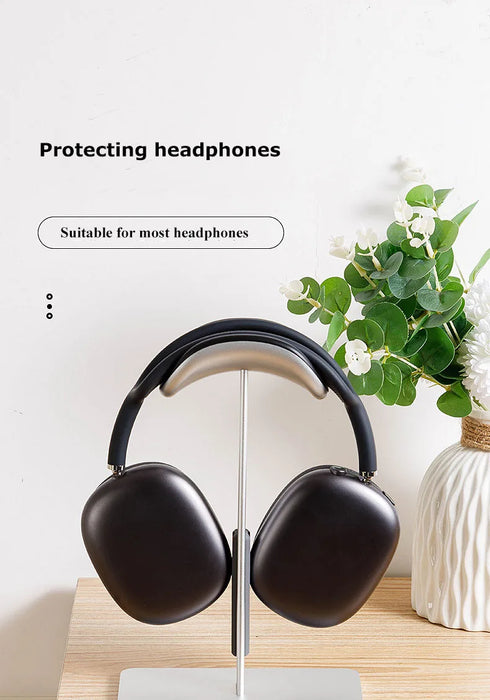 Aluminium Headphone Stand for AirPods Max — Detachable, Auto‑sleep, Anti‑slip Pad