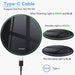 Portable 30W Wireless Charging Pad — Fast Qi Station for iPhone 16/15/14/13/12 (Pro Max, Mini), Samsung & Xiaomi