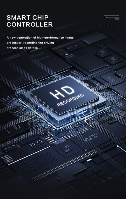 1080P Dual Dash Cam — Front and Interior with IR Night Vision