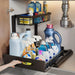 Under-Sink Sliding Drawer Organiser — Metal Pull-Out Shelves for Kitchen, Bathroom & Garage