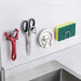 Stainless Steel Non-Perforated Kitchen Rack — Wall-Mounted Pot Lid & Cutting Board Holder