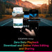 N1 Dual Dash Cam — 1296P Front & 1080P Rear, NightVIS, App Control