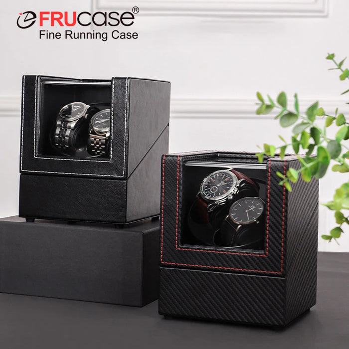 PU Watch Winder for Automatic Watches with USB Charging