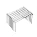 Retractable Stainless Steel Pot Lid & Plate Rack — Foldable Kitchen Organiser