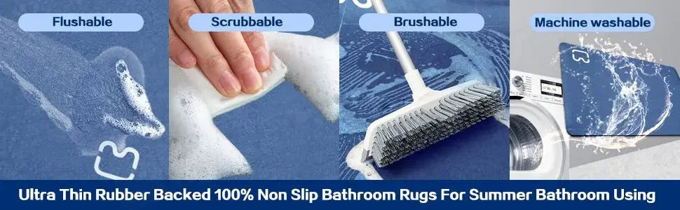 Diatomaceous Earth Bath Mat – Quick‑Dry Non‑Slip Bathroom Rug 40x60cm
