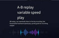Pen Voice Recorder — 1.44in Colour Screen, Dual Mic, 500mAh, Up to 128GB