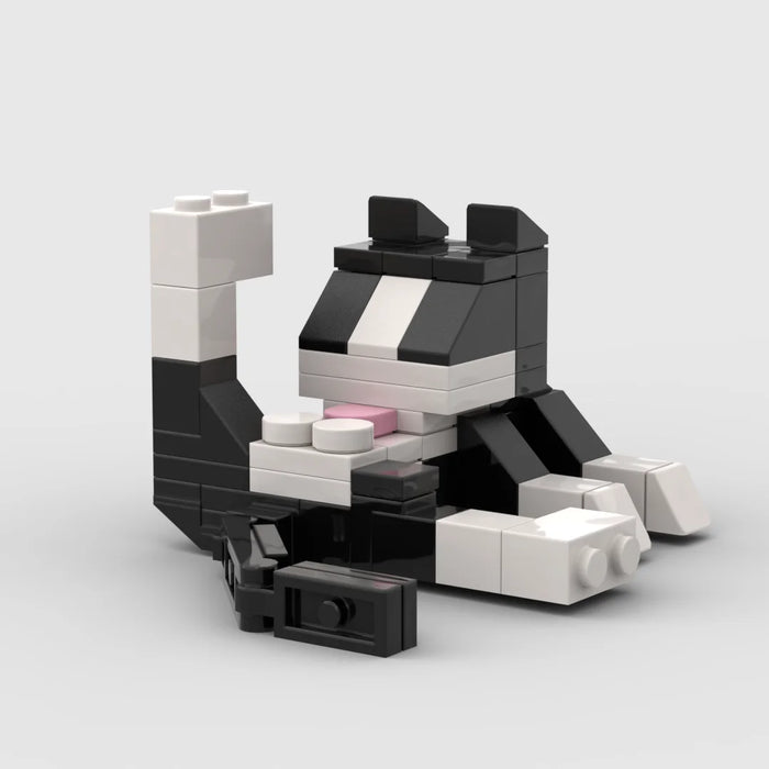 Animal Series 62-Piece Cat MOC Bricks DIY Building Blocks — Kids' Educational Toy