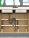 Retractable Under-Sink 2-Layer Cabinet Shelf — Multipurpose Kitchen & Bathroom Organiser