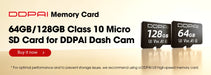 N1 Dual Dash Cam — 1296P Front & 1080P Rear, NightVIS, App Control