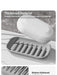 Portable Sealed Soap Box – Waterproof Travel Soap Dish with Draining Design, White 8×5×11cm