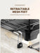 Extendable Over‑Sink Dish Drying Rack – Carbon Steel, Large Capacity