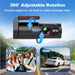 1080p WiFi Dash Cam — Night Vision, 120° Wide Angle & 24H Parking Mode