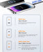 65W GaN USB-C PD Fast Charger with QC3.0 — Phone Adapter for iPhone 16 Pro Max & Galaxy S23 (UK plug option)