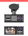 1080P Car Dash Cam — 2/3‑Channel Front, Inside & Optional Rear Camera with Night Vision