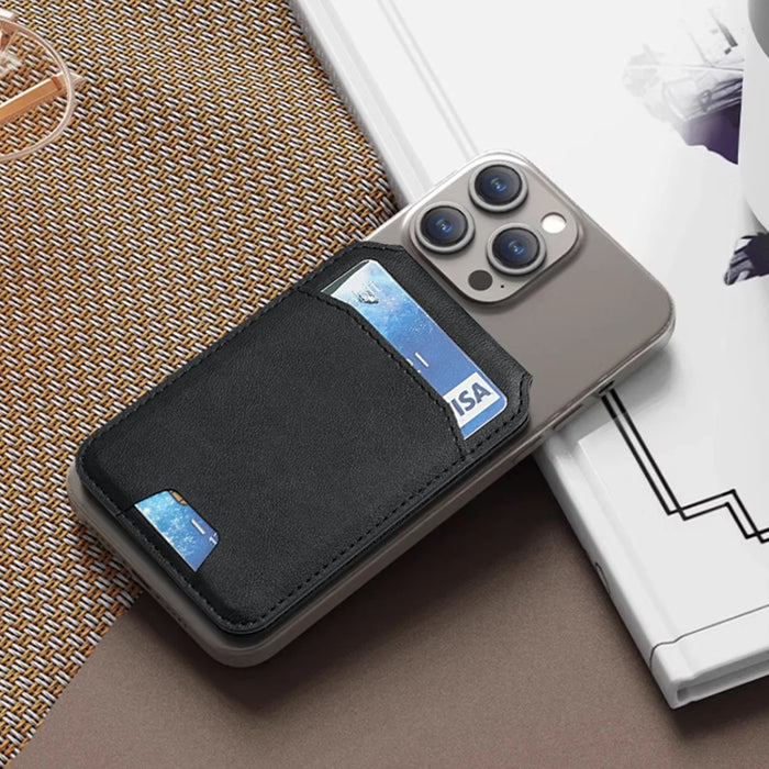 Magnetic Leather Wallet Case for iPhone 12/13/14/15/16 Pro Max – Card Holder