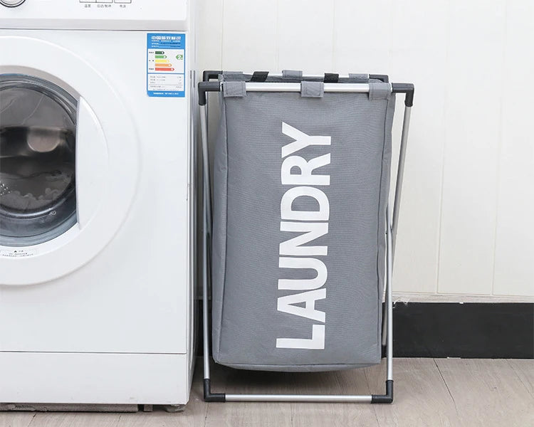 Large Foldable Waterproof Laundry Basket – 600D Oxford Storage Organiser