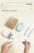 Wall-Mounted Soft TPR Toilet Brush with Removable Handle — Space-Saving