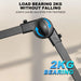 360° Microphone Boom Arm — Adjustable Desktop Mic Stand (Black)