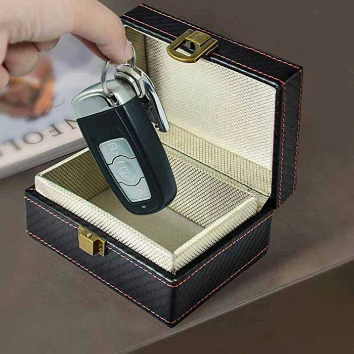 Faraday Signal-Blocking Key & Phone Box — RFID, NFC, GPS and Wi‑Fi Protection