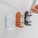 Punch-Free Wall-Mounted Toothbrush Holder — Wrought Iron, Compact Wall Storage